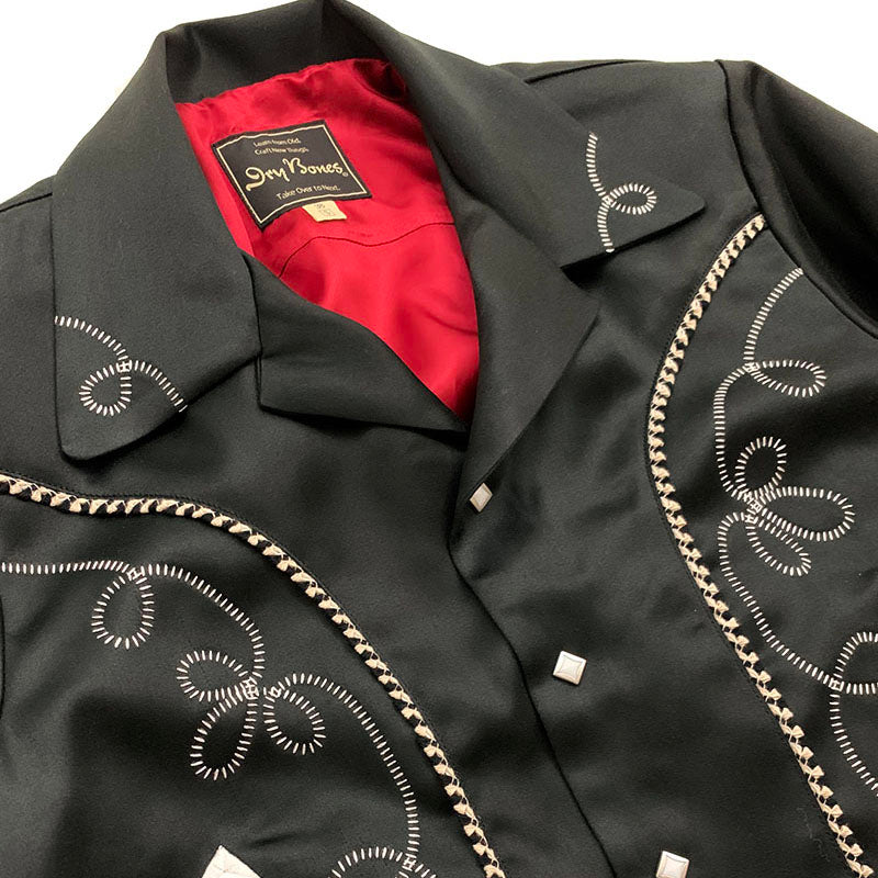 Western Style Satin Jacket