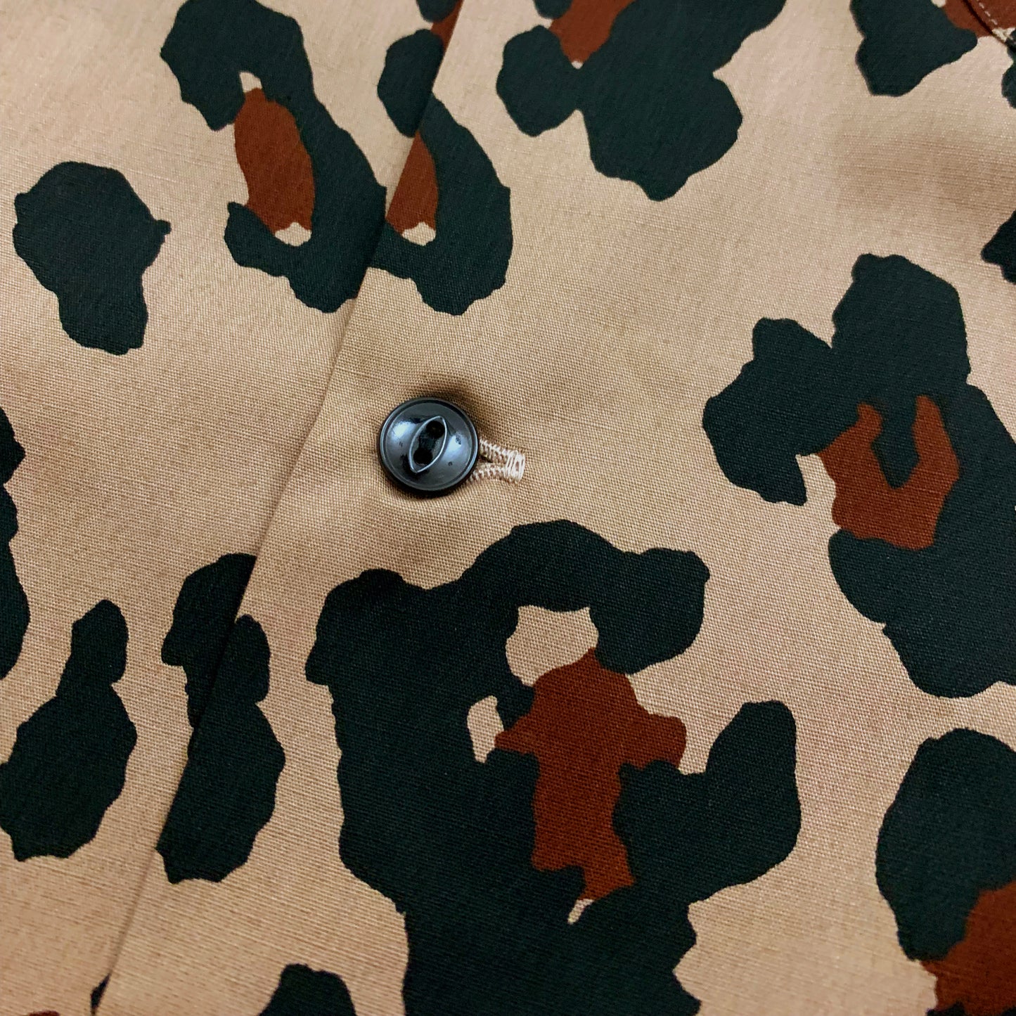 S/S Print Open Shirt “LEOPARD”