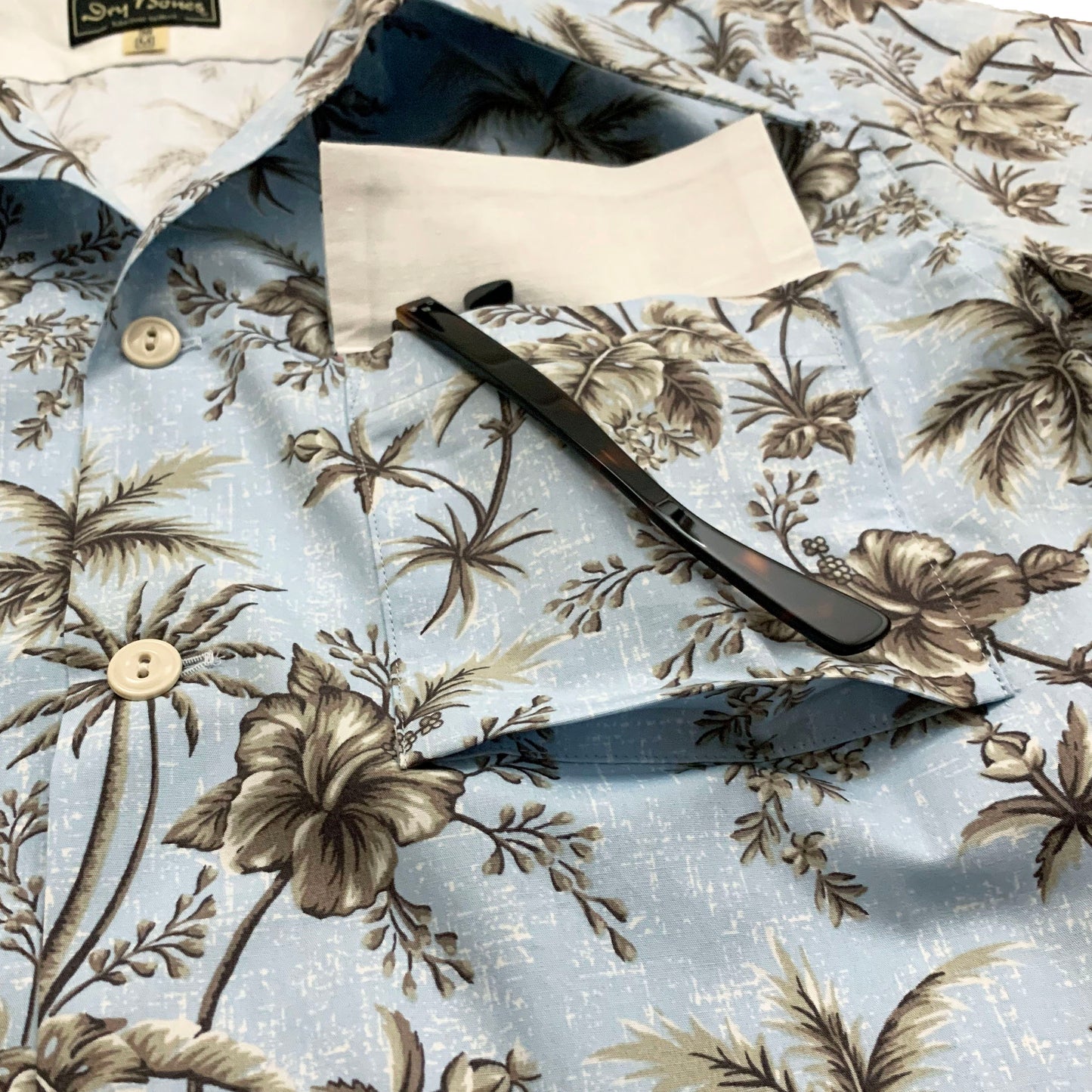 Print 1 flap open shirt