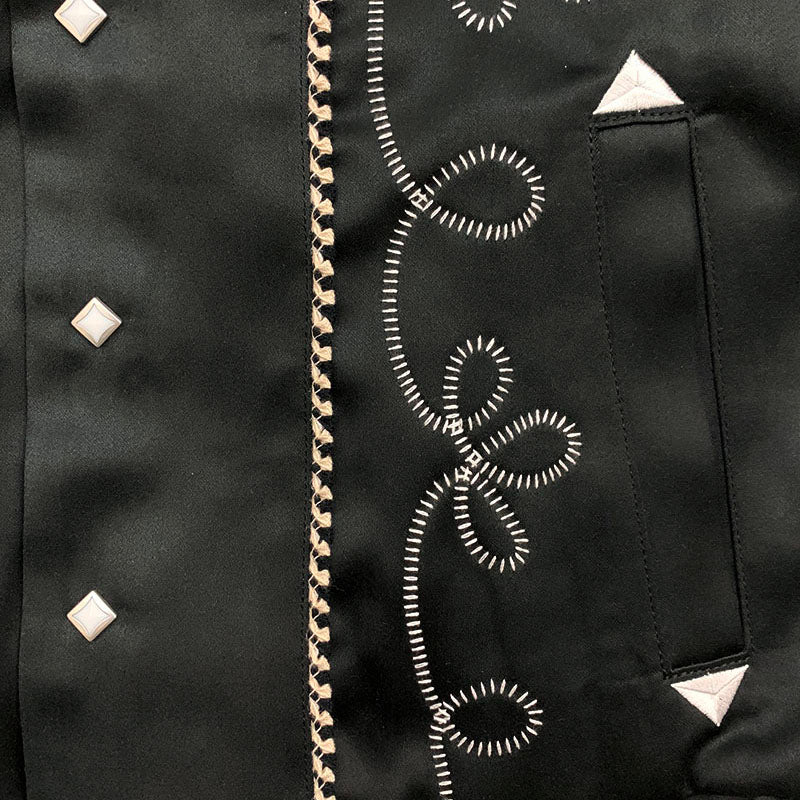 Western Style Satin Jacket