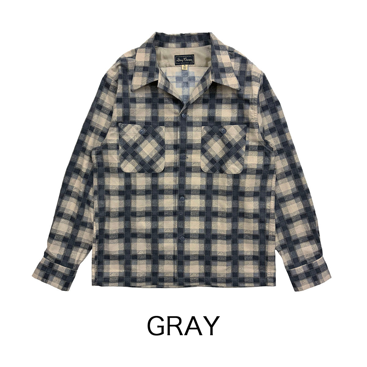 Cotton Print Open Shirt