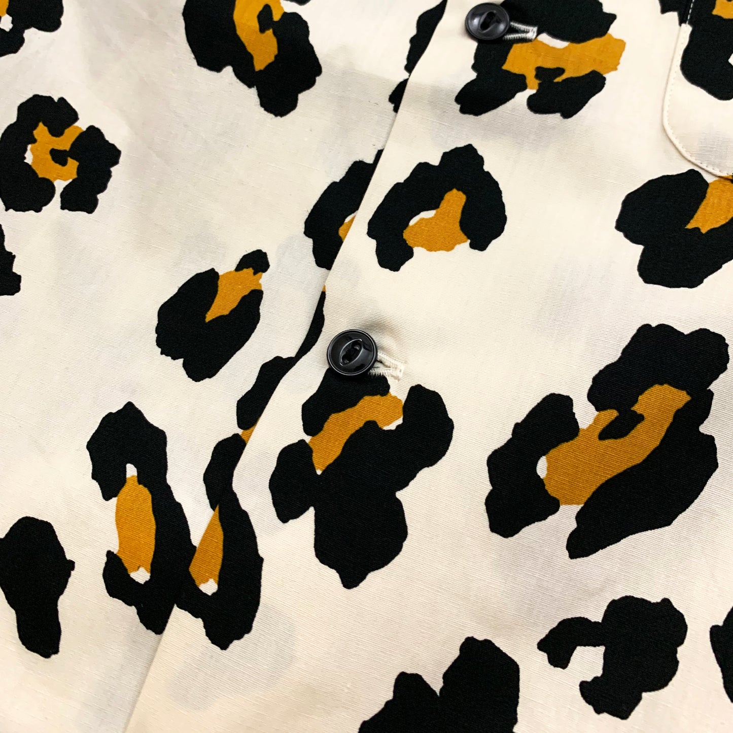 S/S Print Open Shirt “LEOPARD”