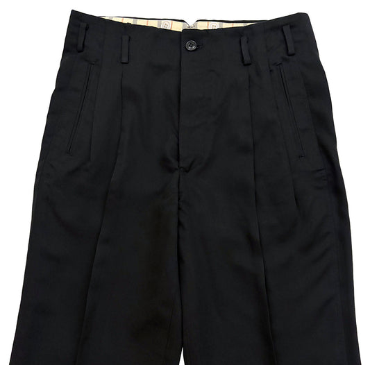 Hand Stitched Two Tuck Trousers