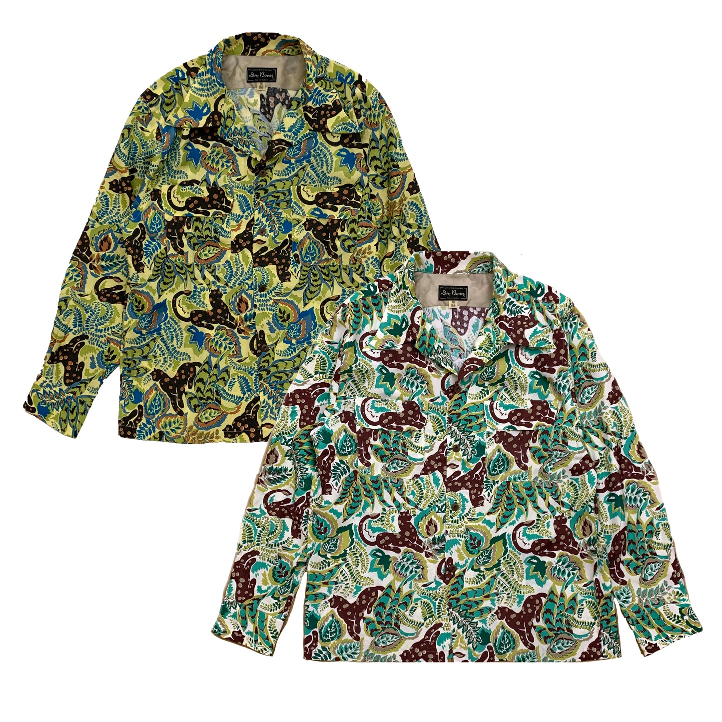 L/S Hawaiian Shirt “PANTHER”