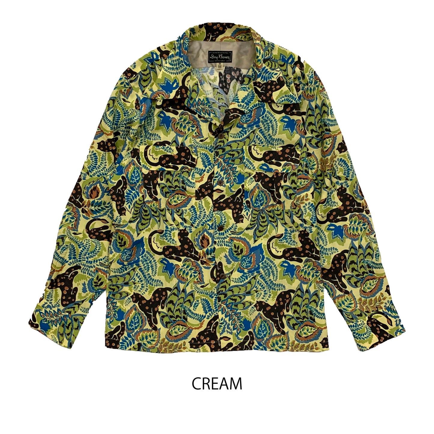 L/S Hawaiian Shirt “PANTHER”