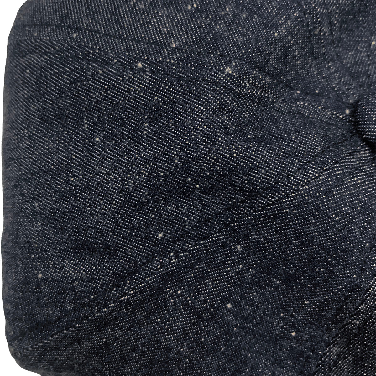 Navy Stitch Denim Casquette
