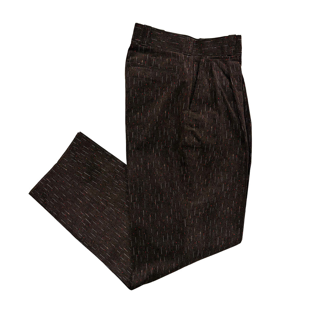 Print Corduroy 2Tack Work Trousers