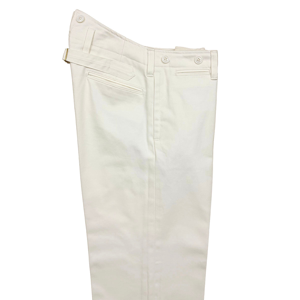 Cotton Satin High Back Work Trousers