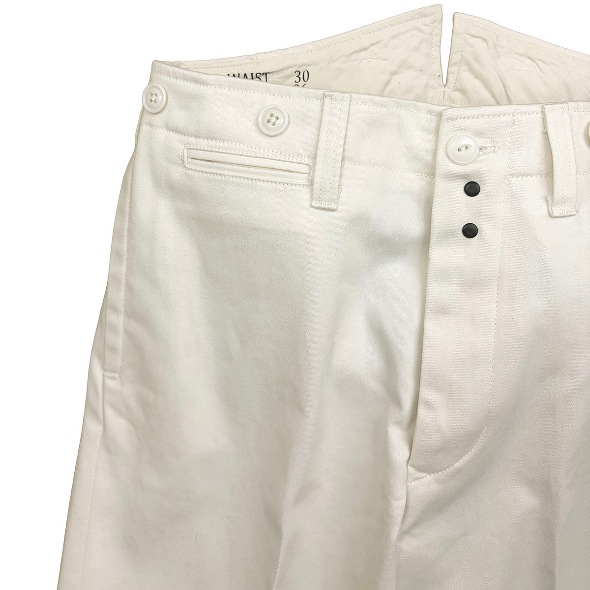 Cotton Satin High Back Work Trousers
