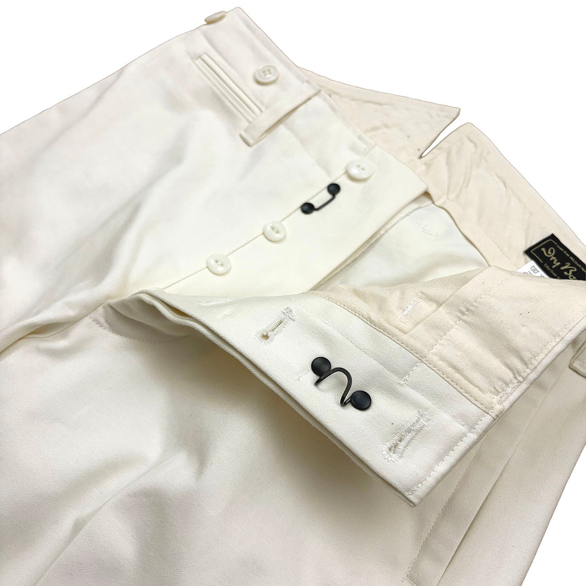 Cotton Satin High Back Work Trousers