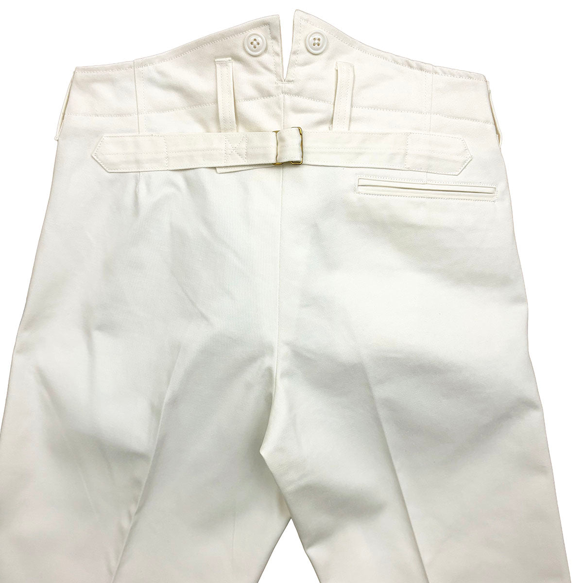 Cotton Satin High Back Work Trousers