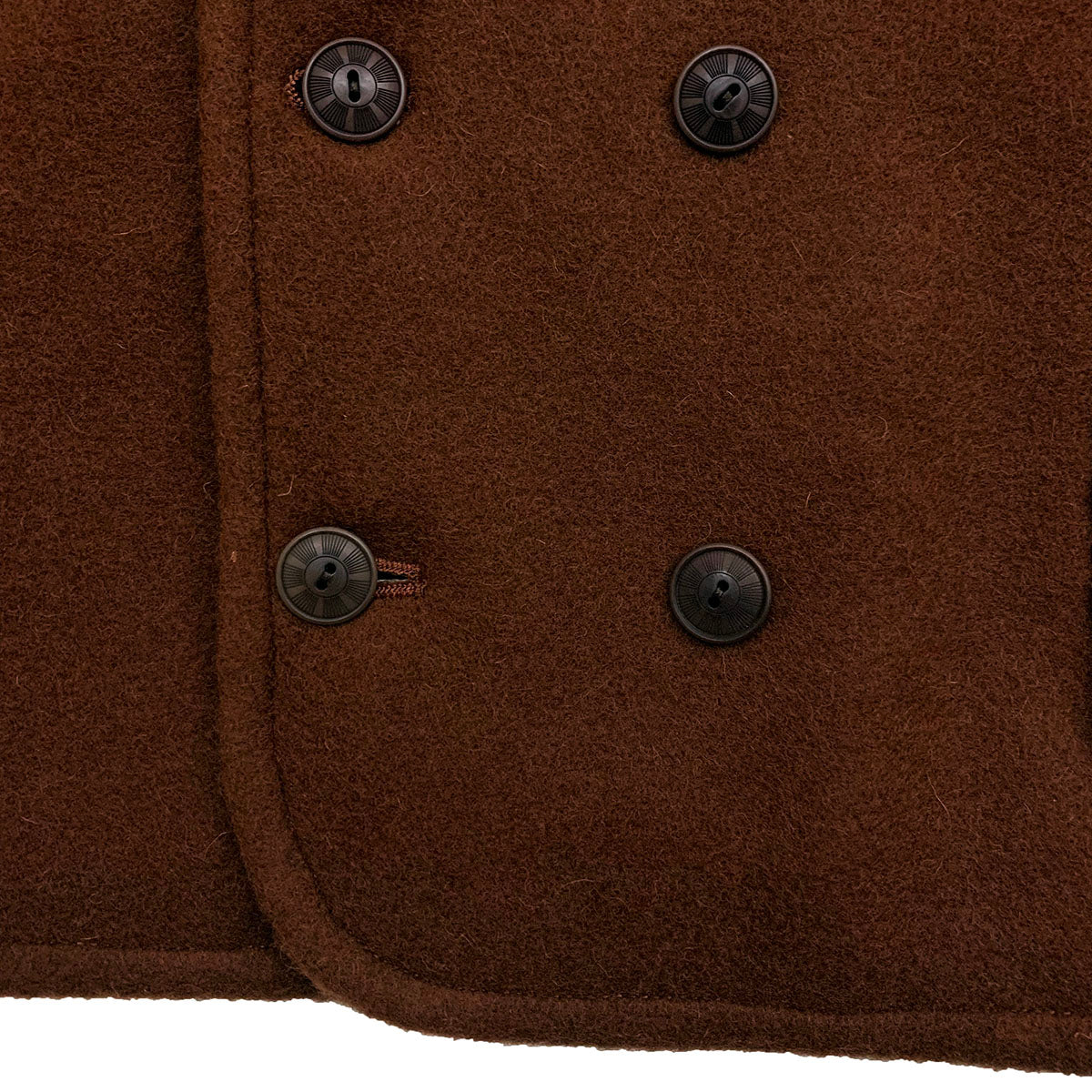 Double Breast Wool Flannel Work Jacket “YOUNG VITO”
