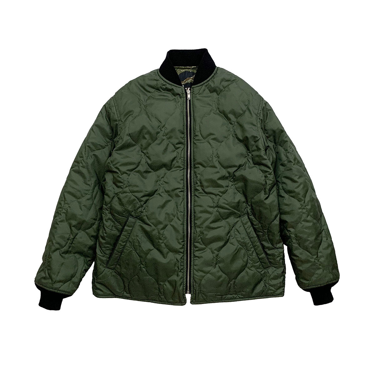 Embroidered Reversible Quilted Jacket