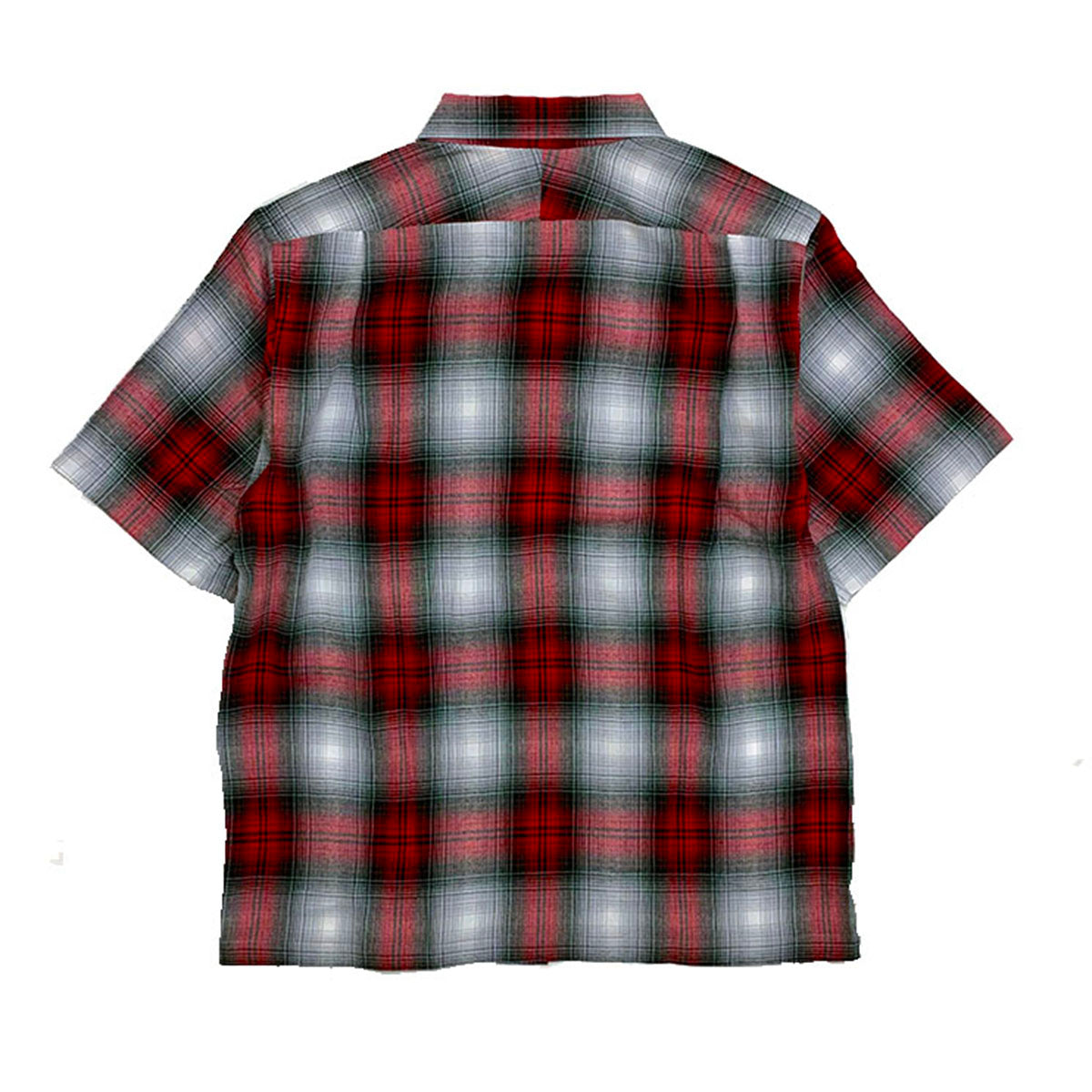 S/S Ombre Check Open Shirt