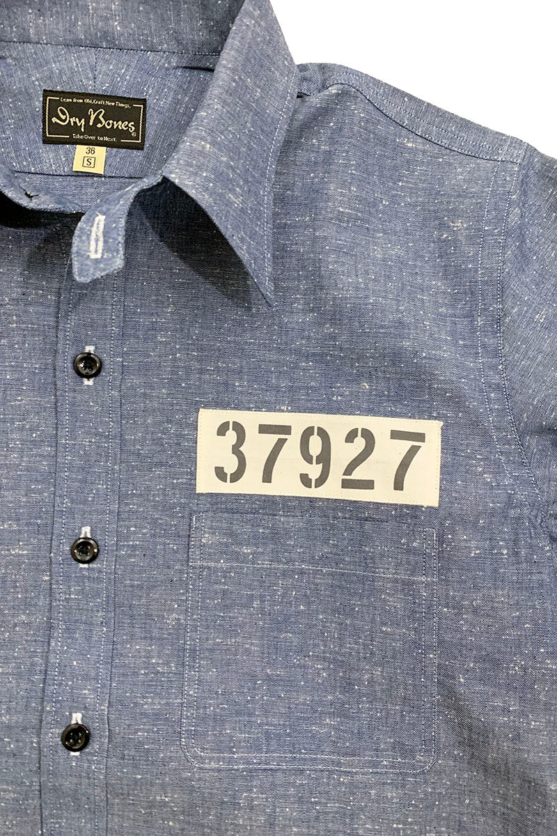 Waiting for increased production: Hickory Stripe Work Shirt "ANDY"