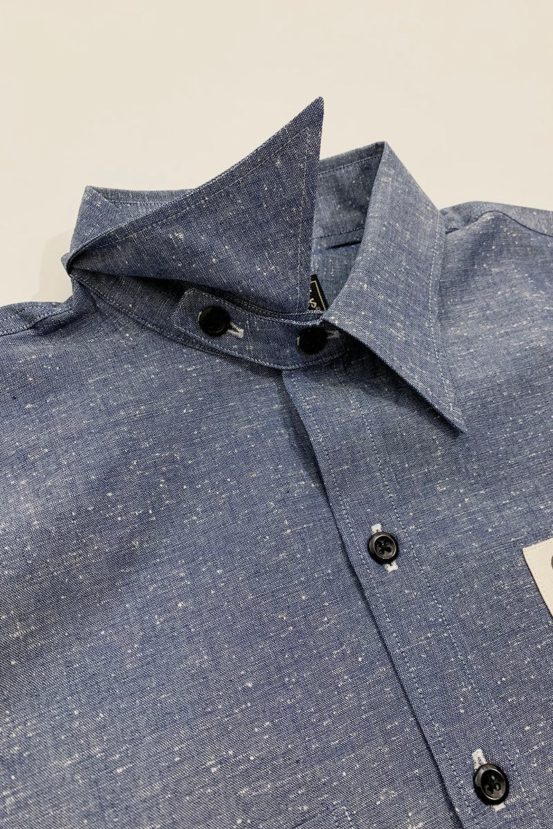 Waiting for increased production: Hickory Stripe Work Shirt "ANDY"
