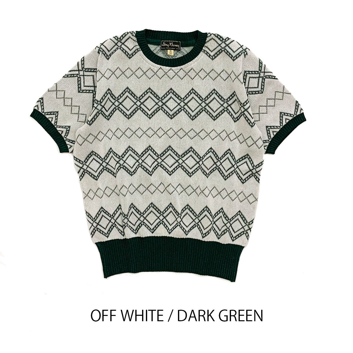 2 Tone Argyle Summer Knit