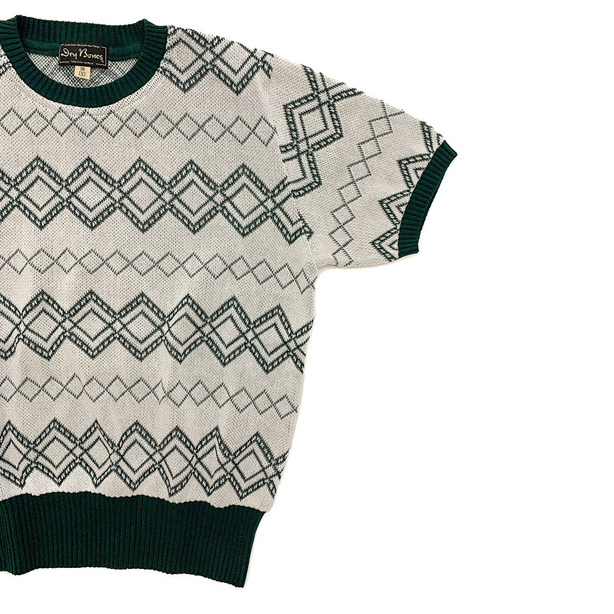2 Tone Argyle Summer Knit