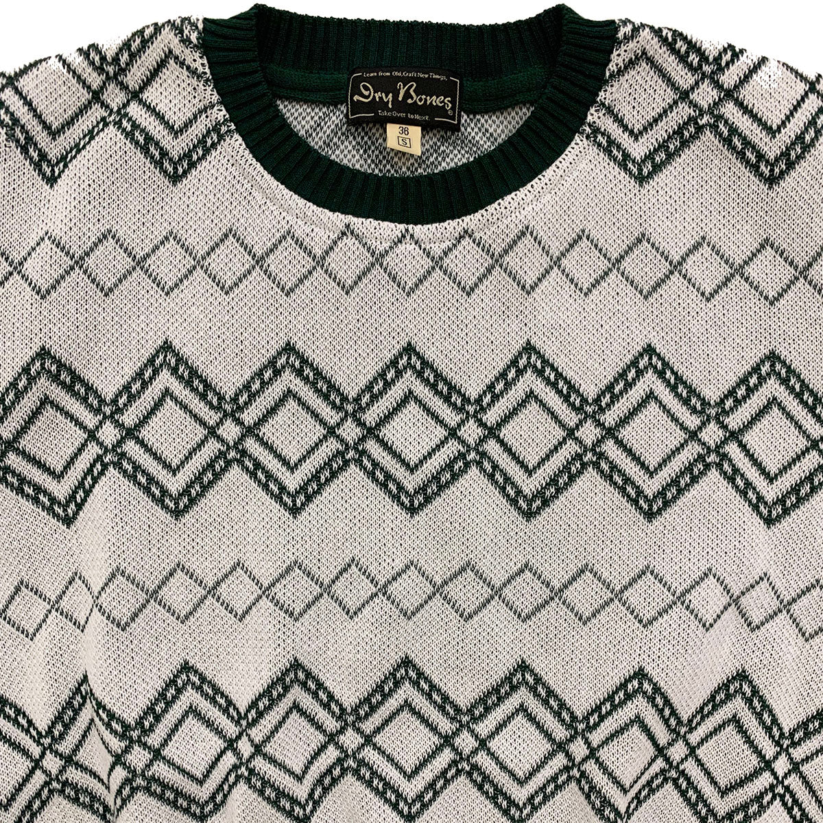2 Tone Argyle Summer Knit