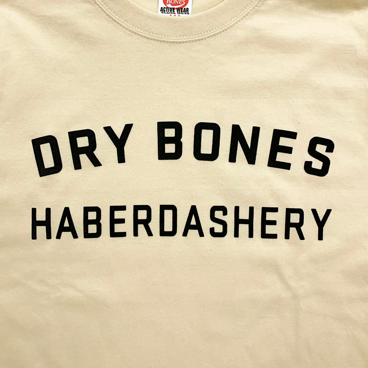 Print L/S T-Shirt “HABERDASHERY”