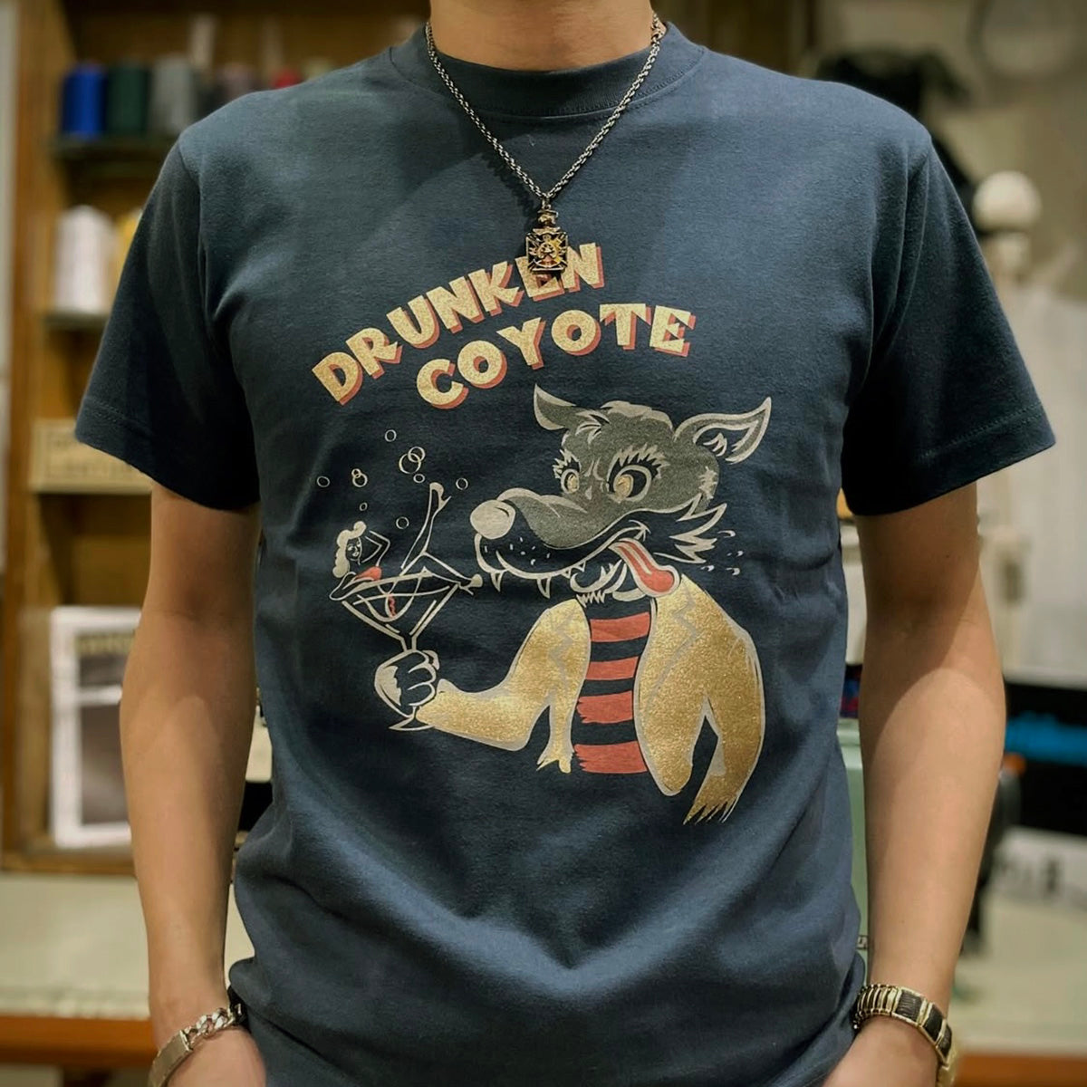 Print T-Shirt “DRUNKEN COYOTE”