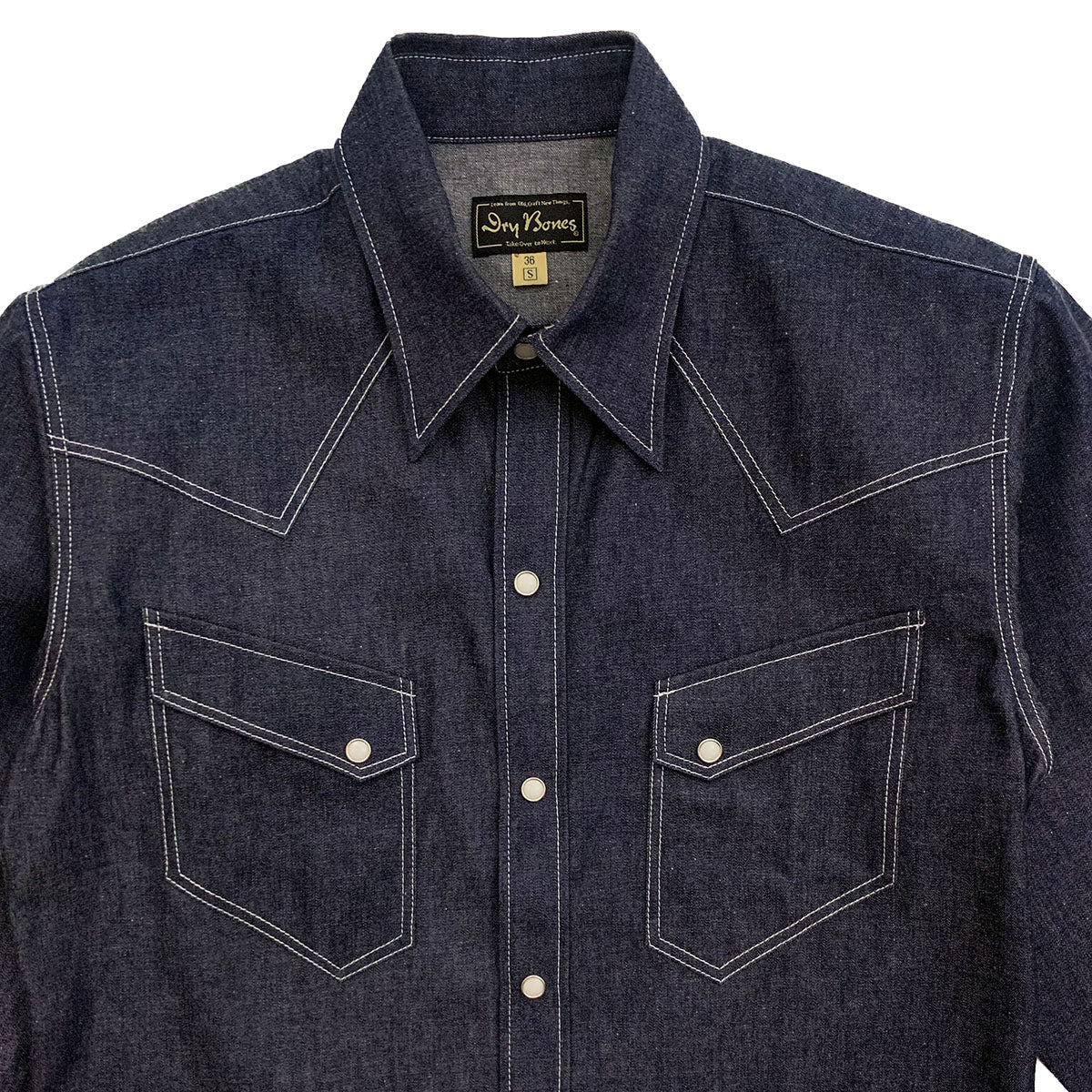 6.5oz Denim Western Shirt