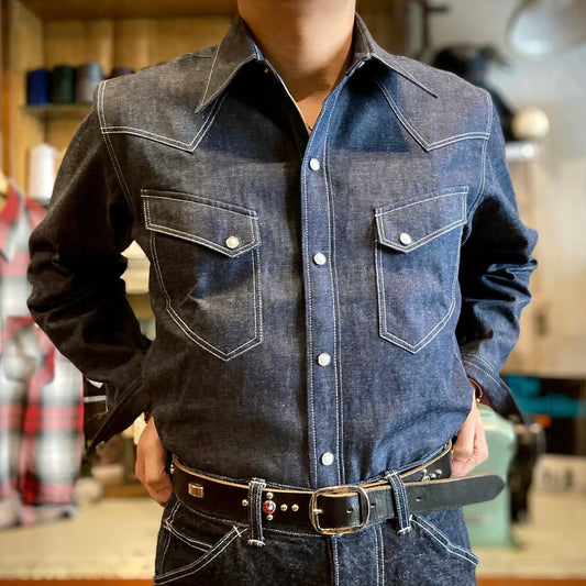 6.5oz Denim Western Shirt