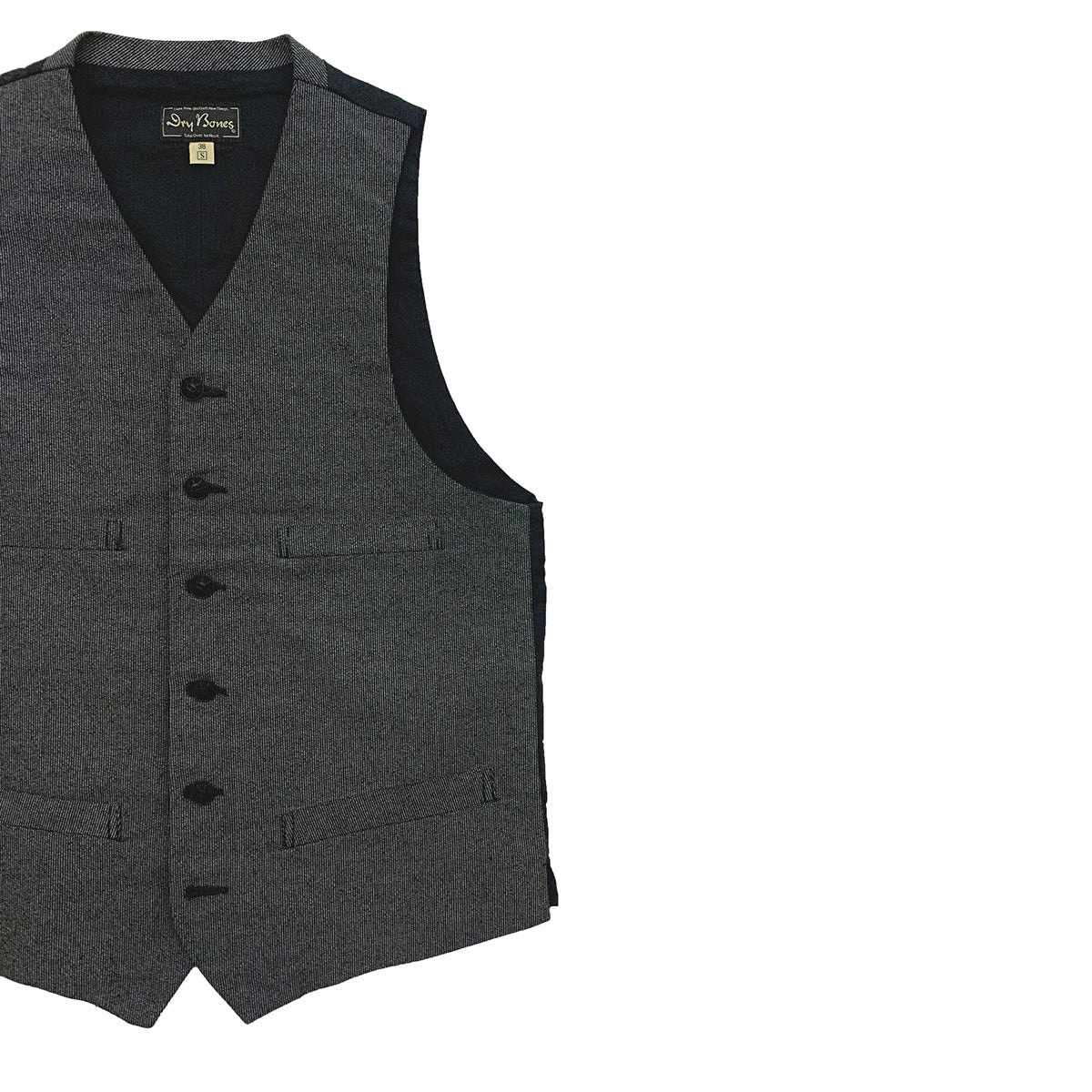 Stripe 4pocket Vest