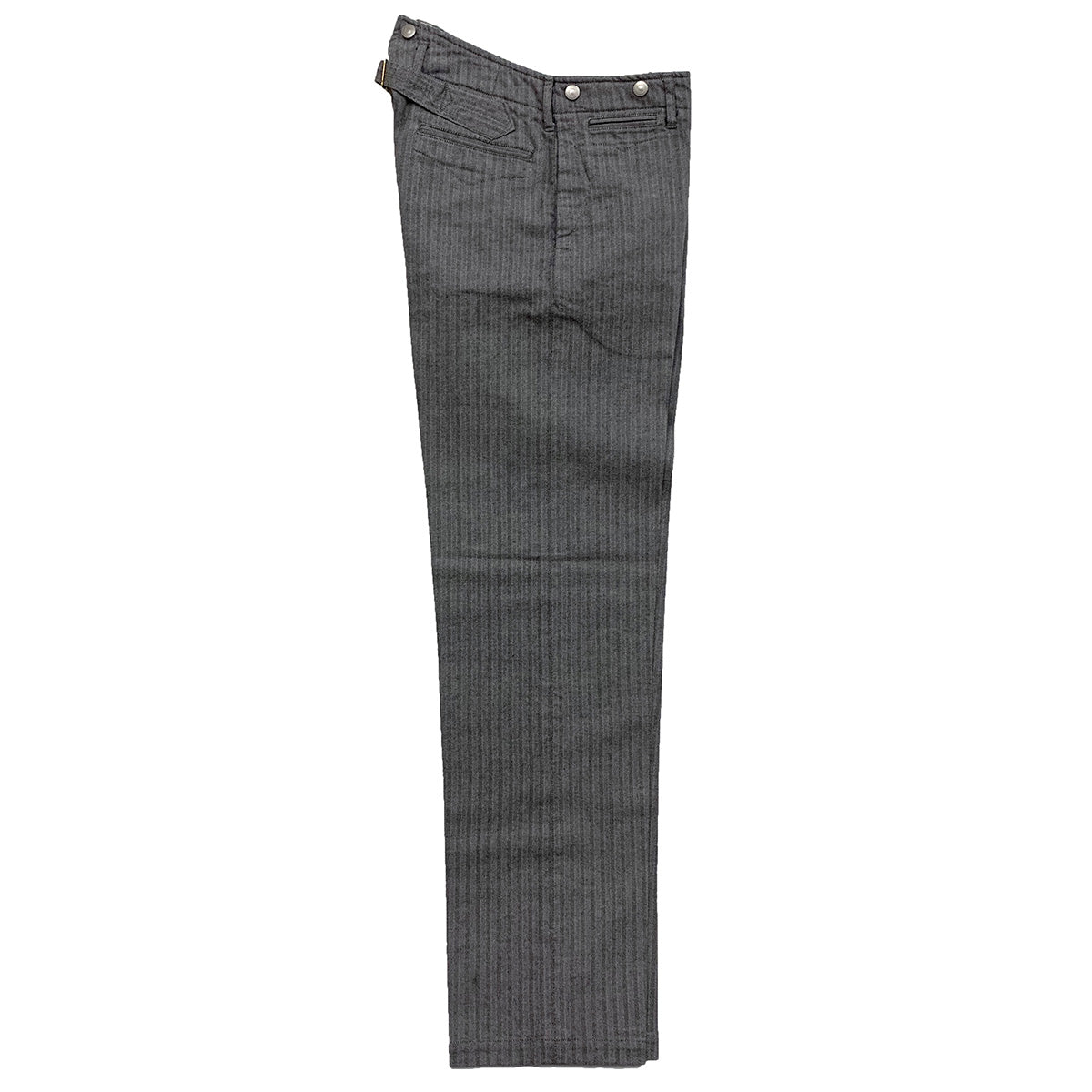 High Back Herringbone Work Trousers