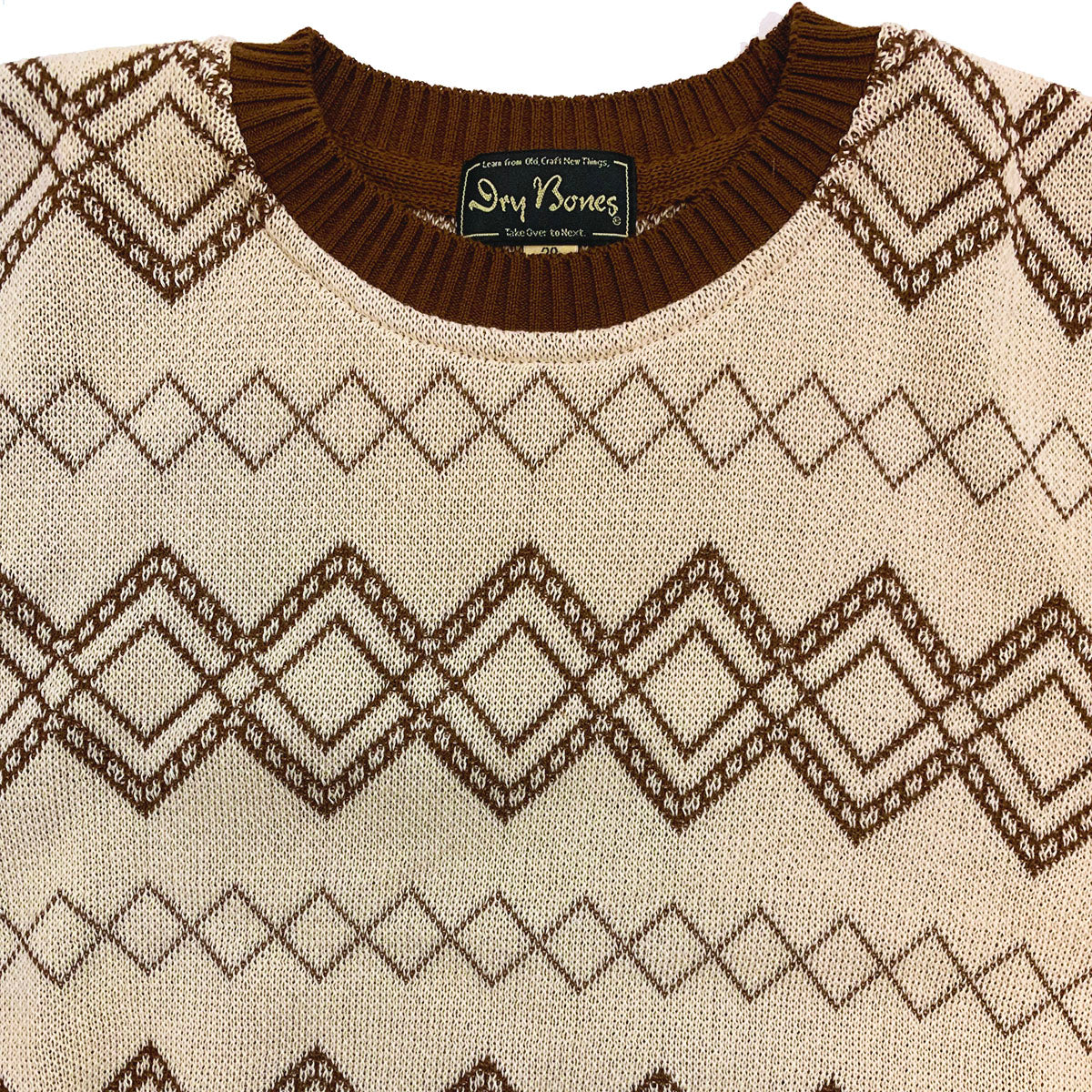 2 Tone Argyle Summer Knit