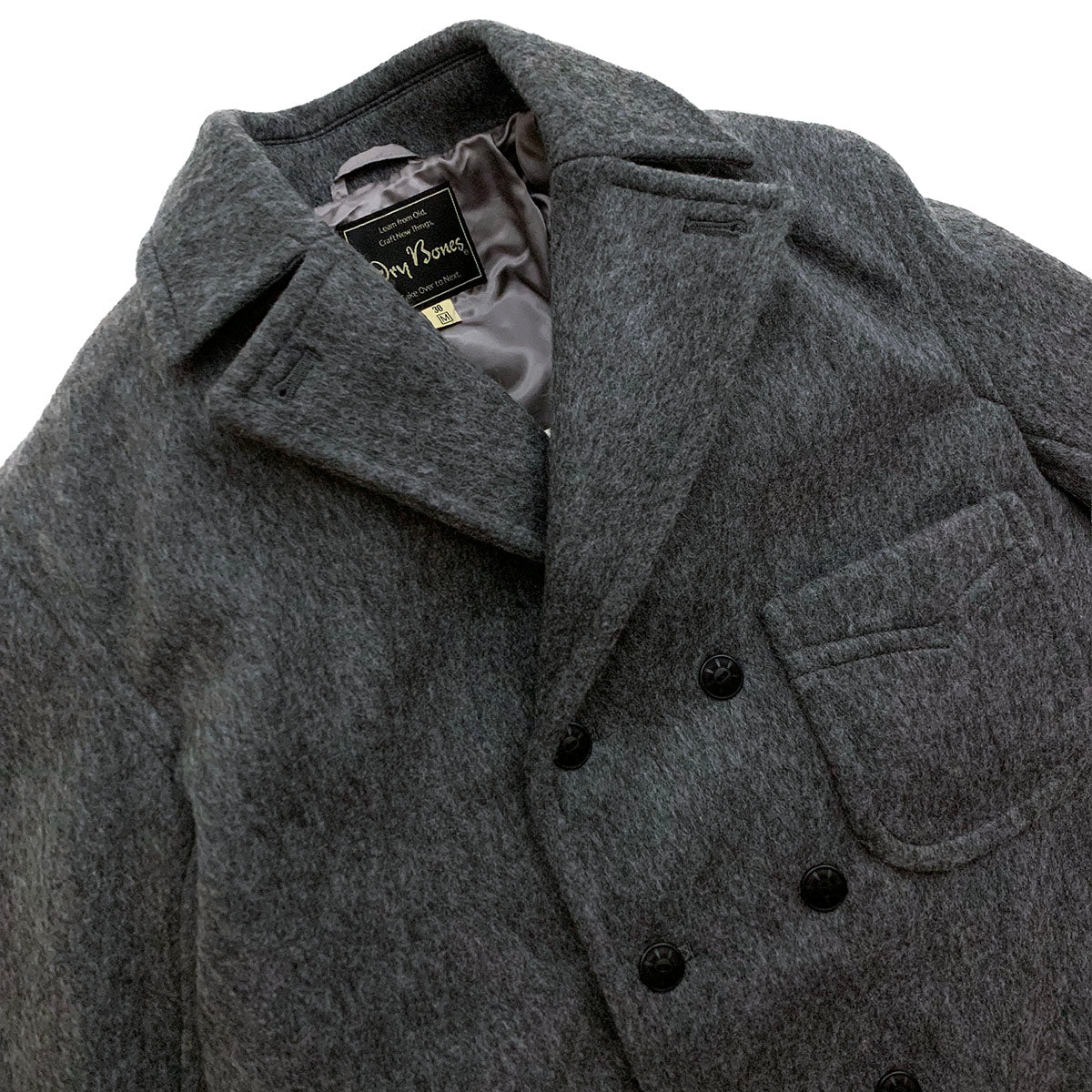 Double Breast Wool Flannel Work Jacket “YOUNG VITO”