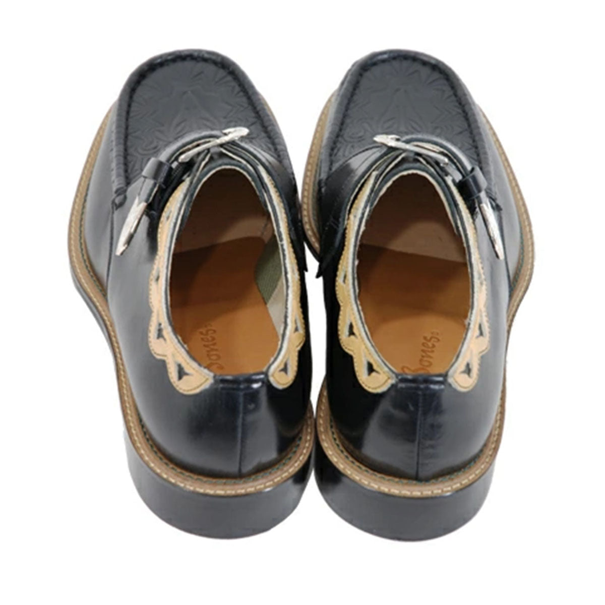 Western Moccs Monk Strap Shoes
