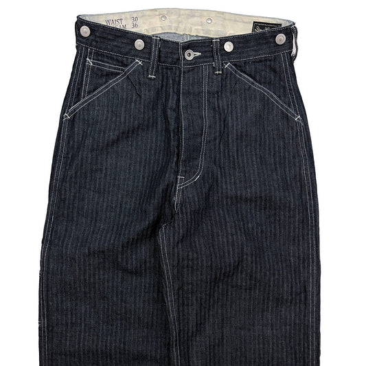 Herringbone Denim Painter Pants