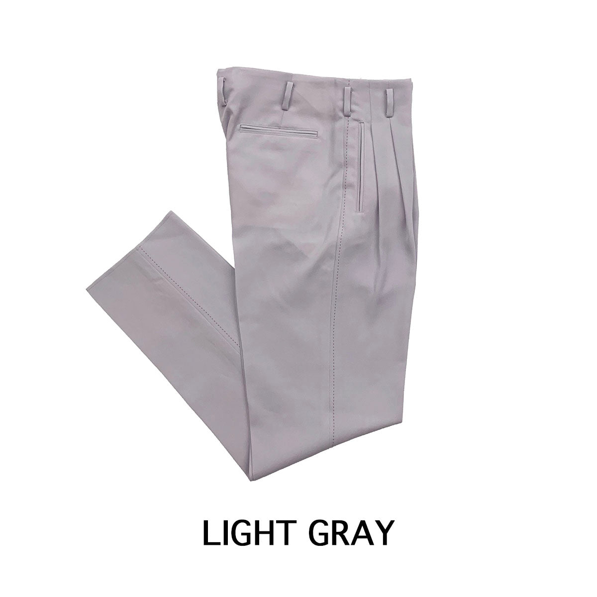 Hand Stitched Two Tuck Trousers