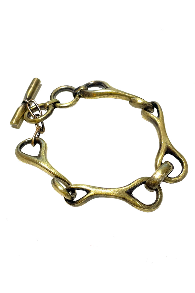 Brass Bit Bracelet