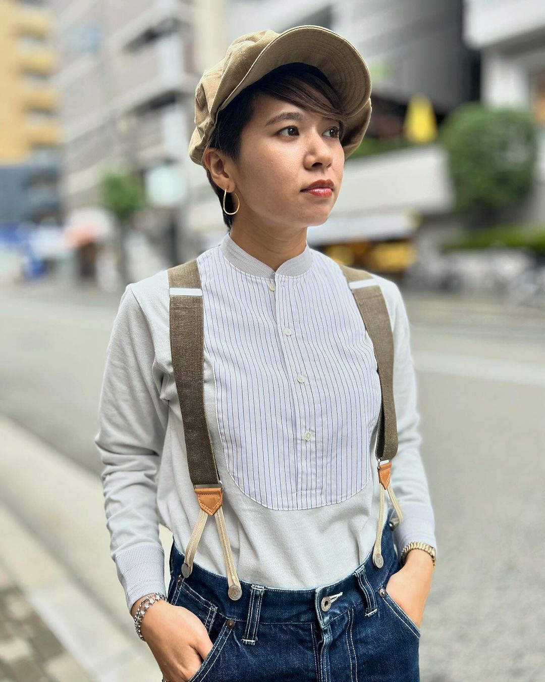 Striped Grandpa Shirt