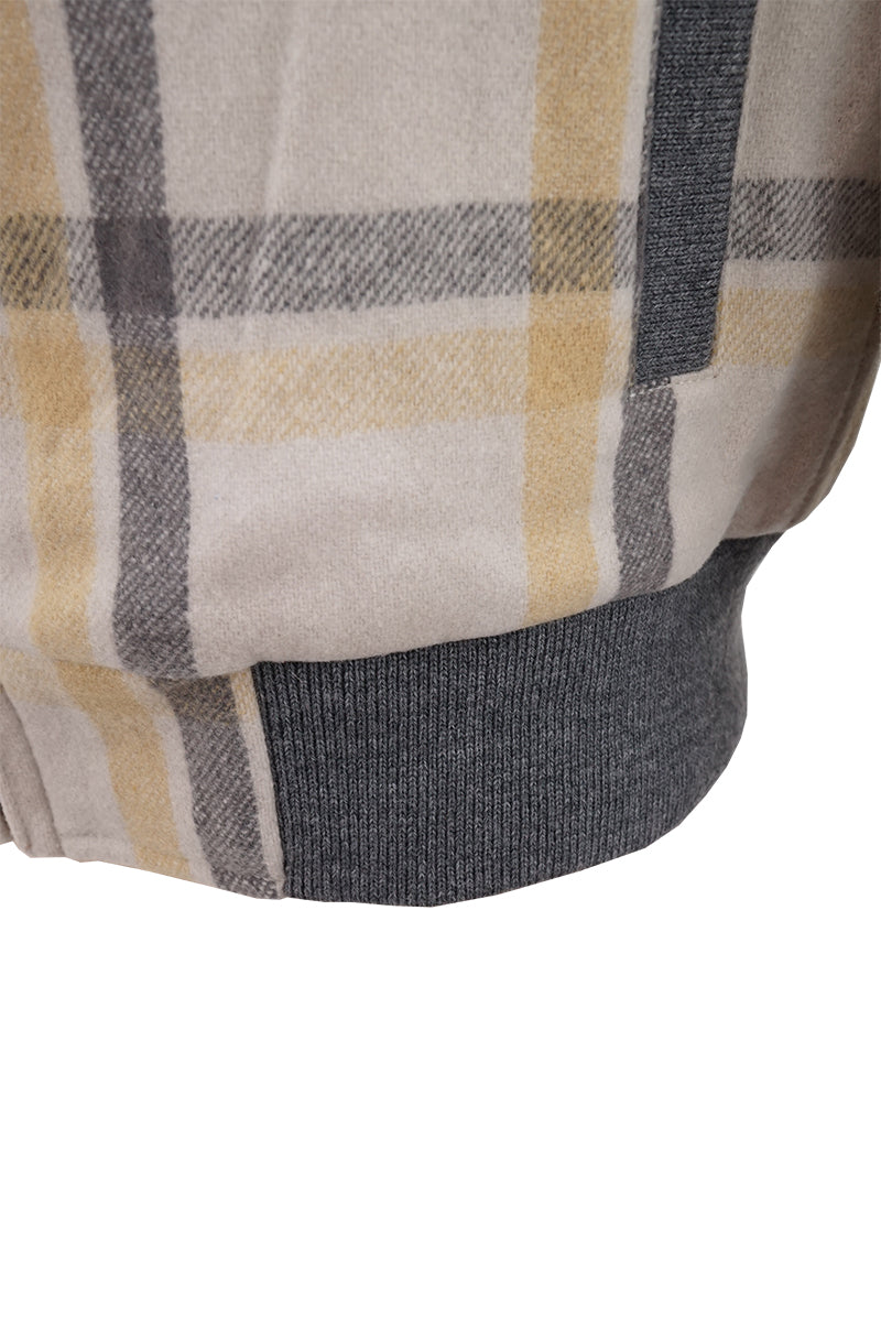 Wool Plaid Sport Jacket