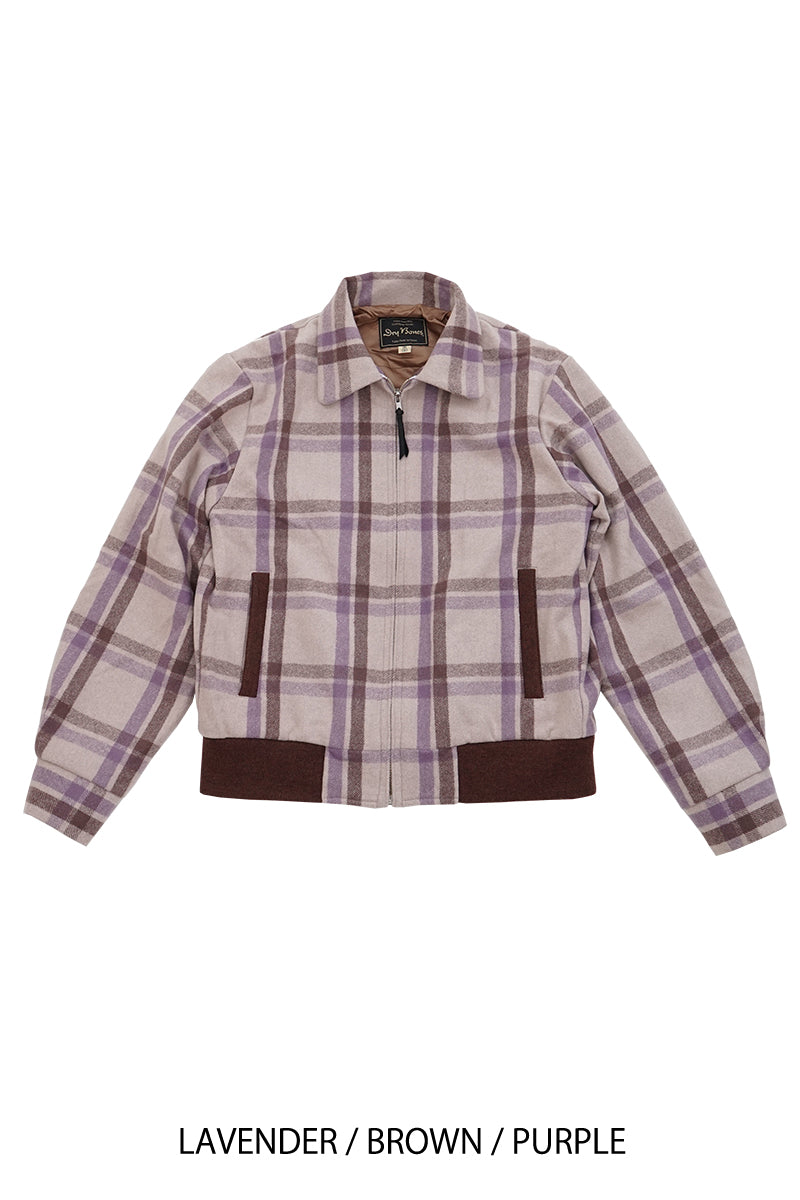Wool Plaid Sport Jacket