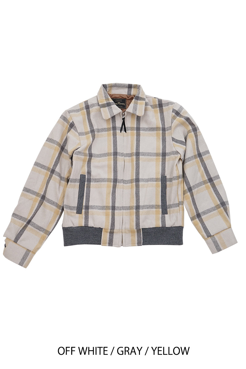 Wool Plaid Sport Jacket