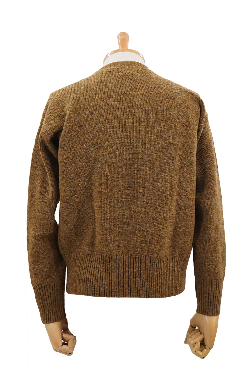 Crew Neck Sweater "TRIPLE LINE"
