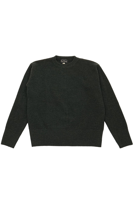Crew Neck Sweater "TRIPLE LINE"