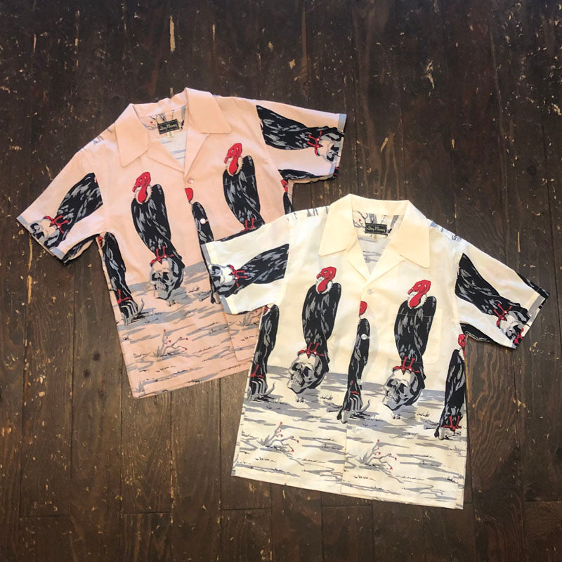 S/S Print Open Shirt “CONDOR”