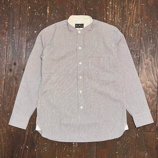Dobby Band Collar Work Shirt