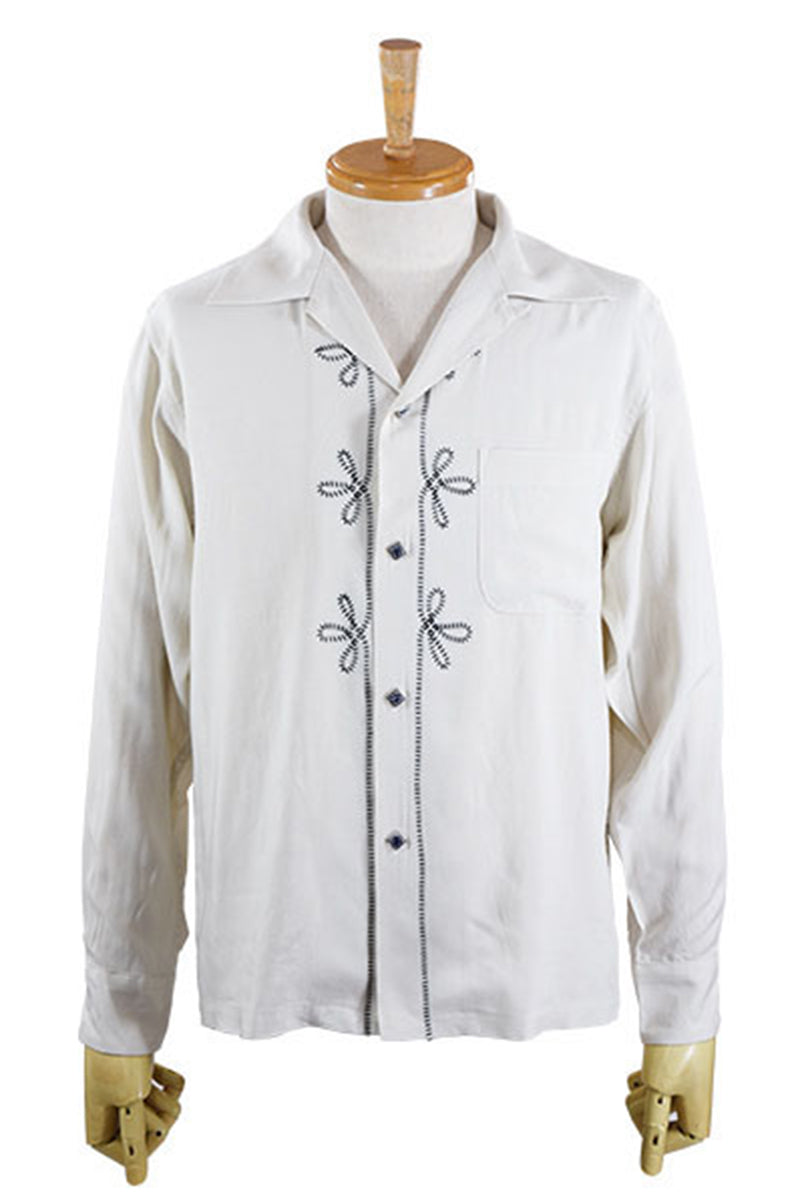 Embroidered Open Shirt “WESTERN”