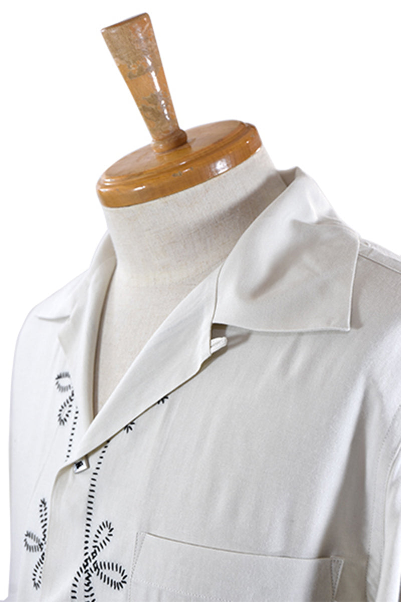 Embroidered Open Shirt “WESTERN”