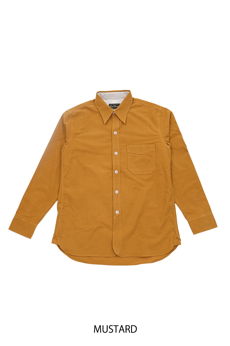 Solid Flannel Work Shirt