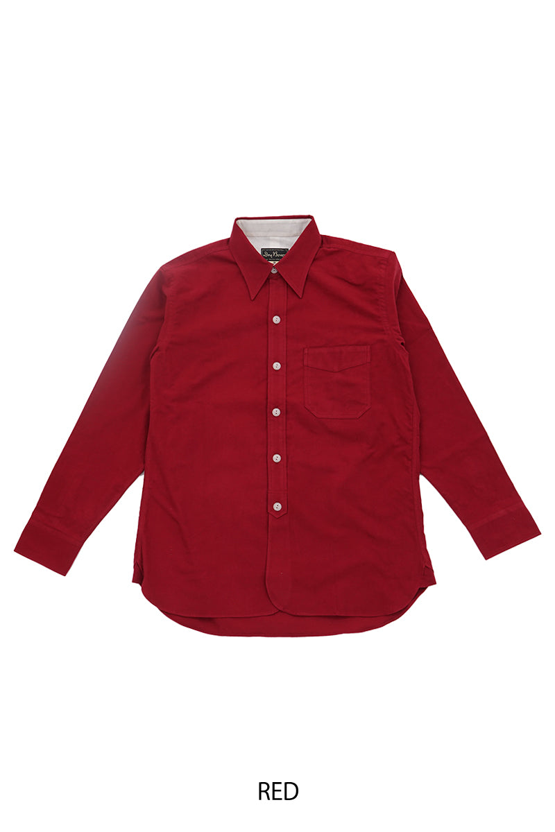 Solid Flannel Work Shirt