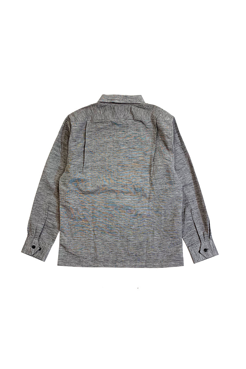 Linen 2 flap open shirt