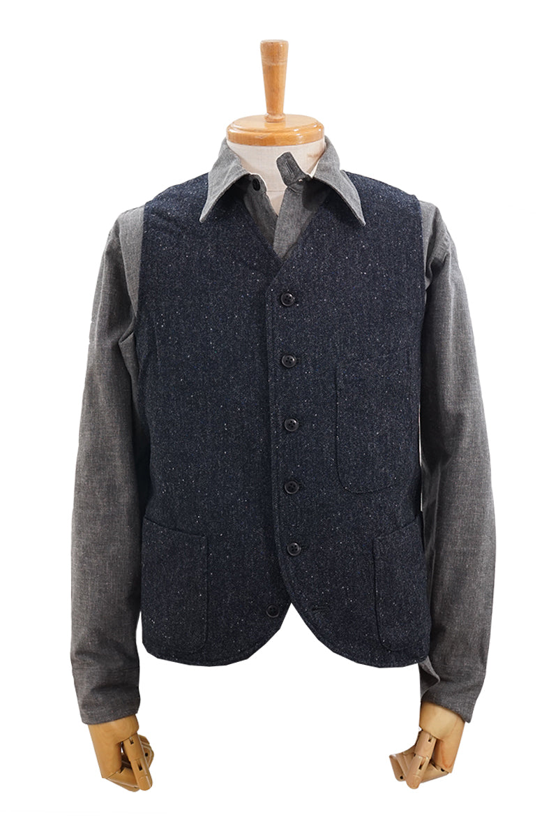 Wool Homespun 3 Pocket Vest