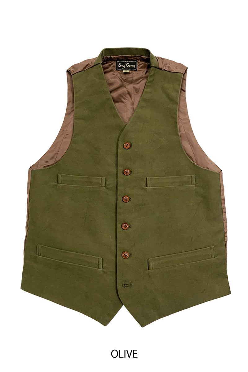 Moleskin 4-pocket vest